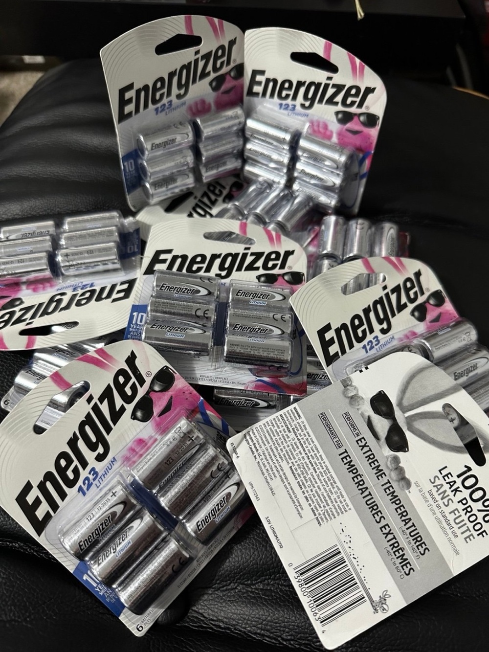 Energizer 123 Lithium Batteries ( 8 *6 Pack),